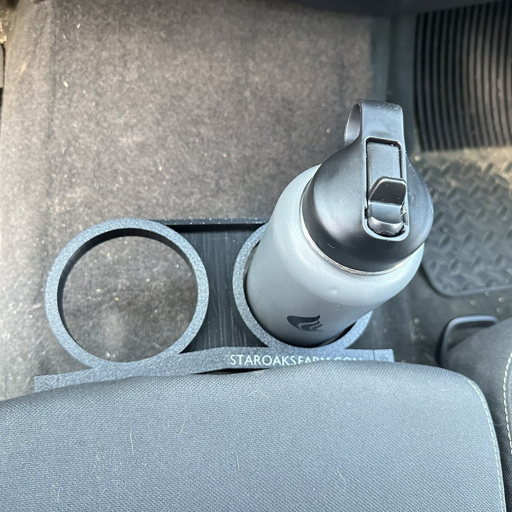 Dual Water Bottle Holder for 2014-2018 Chevrolet Silverado and GMC Sierra - Picture 10 of 16